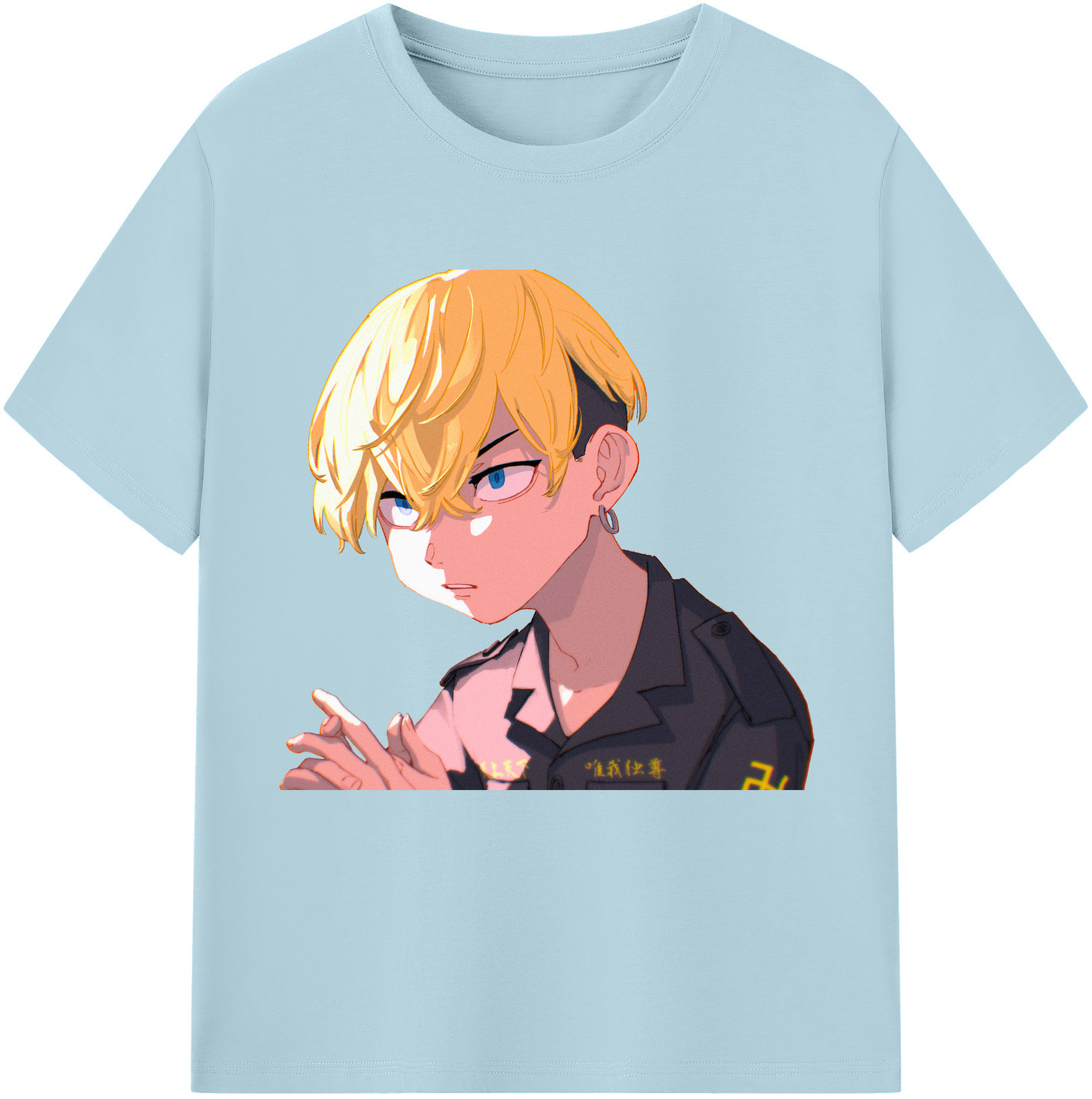 （画像用） 東京リベンジャーズ Tokyo Revengers 綿100％半袖Tシャツ（フロントプリント）
